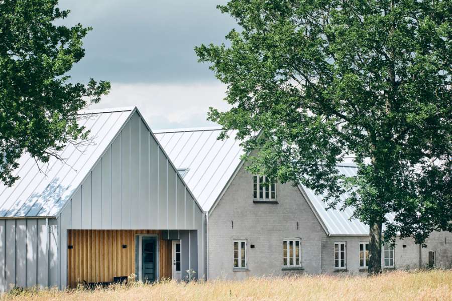 The old and the new come together in Jelling to make the history of tomorrow with steel profiles, Feldmosevej 1 - 7300 Jelling